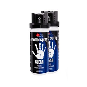 2er Set Pfefferspray CLEAR - Tierabwehr 2 x 50ml