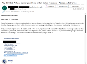 Collien Fernandes sagt Demoteilnahme wegen Morddrohungen ab